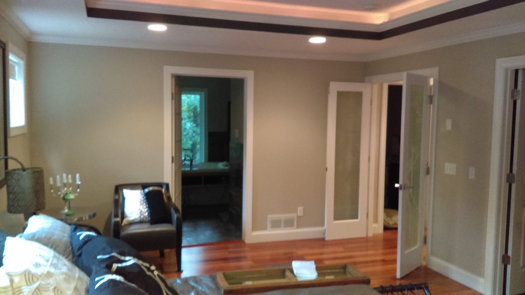 Living area toward the entry
